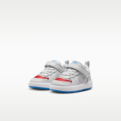 Purchase (TD) Nike Court Borough Low 純白鉑金/大學紅/遊戲皇家藍/狼灰 IO1662-001