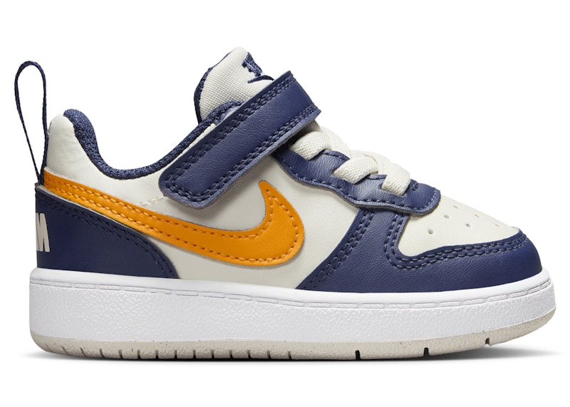 (Infant) Nike Court Borough Low Recraft 'Midnight Navy Orange Peel' DV5458-126