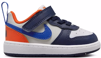 (Infant) Nike Court Borough Low Recraft 'Midnight Navy Team Orange' DV5458-401 (Infant) Nike Court Borough Low Recraft 'Midnight Navy Team Orange' DV5458-401