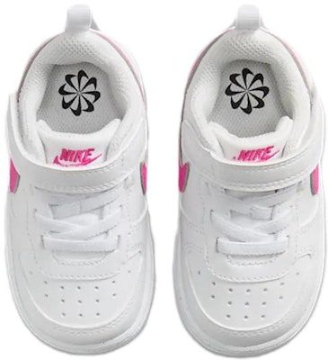 (Infant) Nike Court Borough Low Recraft 'White Laser Fuchsia' DV5458-113 Lookbook (Infant) Nike Court Borough Low Recraft 'White Laser Fuchsia' DV5458-113