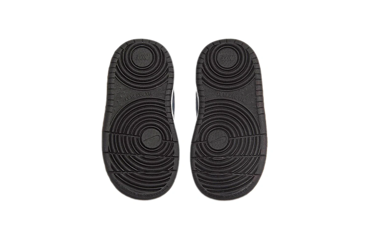 (Toddler) Nike Court Borough Mid 2 Mid-Top Sneakers Black/White/Red