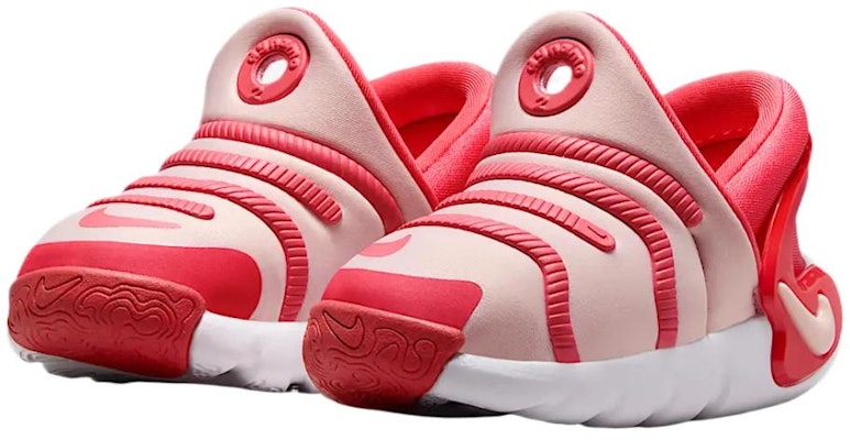 (TD) Nike Dynamo Go 2 EasyOn 'Rosa Eco y Rojo Carmesí Claro' FD0554-601 Lookbook (TD) Nike Dynamo Go 2 EasyOn 'Rosa Eco y Rojo Carmesí Claro' FD0554-601