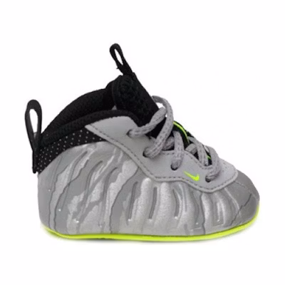 (Infant) Nike Foamposite One 'Silver Volt Camo'