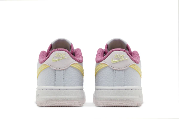 (TD) Nike Force 1 'Gris Limón Fucsia' DV7764-001 Details for (TD) Nike Force 1 'Gris Limón Fucsia' DV7764-001