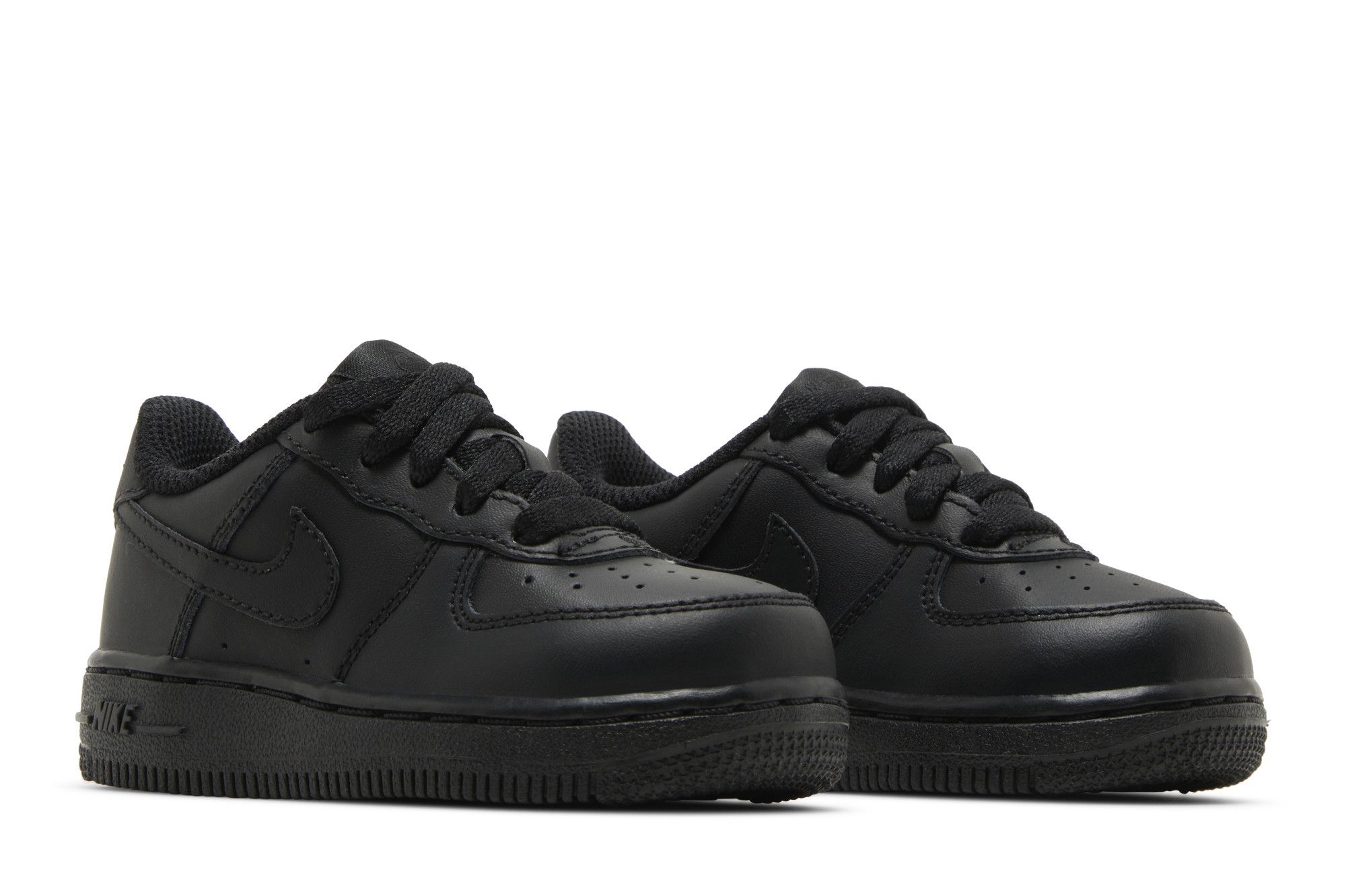 Cheap (Infant) Nike Force 1 'Triple Black' 314194-006