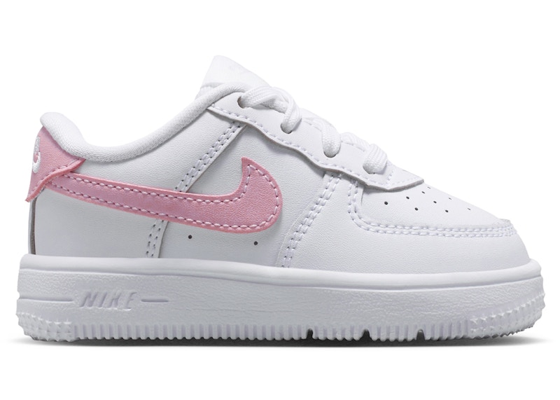 Buy (TD) Nike Force 1 Low Putih Pink Lembut IF1674-104