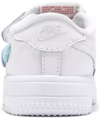 (TD) Nike Force 1 Low LV8 EasyOn 'Lace Swoosh Pelangi' FN4891-100 Shop (TD) Nike Force 1 Low LV8 EasyOn 'Lace Swoosh Pelangi' FN4891-100