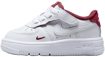 (Infant) Nike Force 1 Low LV8 EasyOn 'White Team Red' HF5511-100 (Infant) Nike Force 1 Low LV8 EasyOn 'White Team Red' HF5511-100