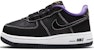 (TD) Nike Force 1 LV8 'Retak - Hitam Putih' DQ0550-001