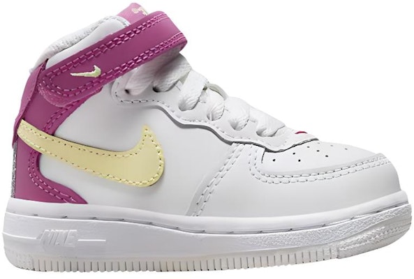 (Infant) Nike Force 1 Mid LE 'Citron Fuchsia' DH2935-100 Order (Infant) Nike Force 1 Mid LE 'Citron Fuchsia' DH2935-100
