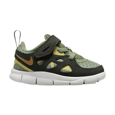 (Infant) Nike Free Run 2 'Oil Green Wheat Gold'