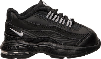 (Infant) Nike Little Max 95 'Black Silver' 311525-090 (Infant) Nike Little Max 95 'Black Silver' 311525-090