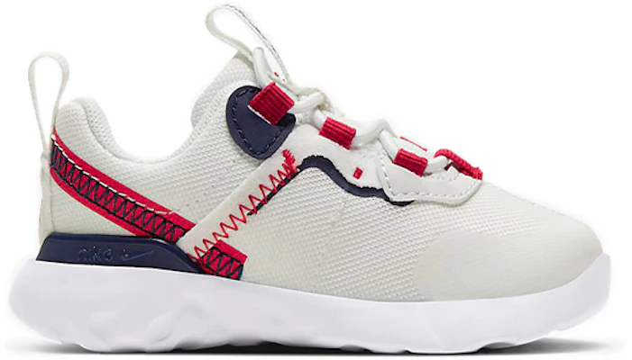 【TD嬰幼兒】Nike Element 55 復古低筒跑步鞋 白藍紅 Order 【TD嬰幼兒】Nike Element 55 復古低筒跑步鞋 白藍紅