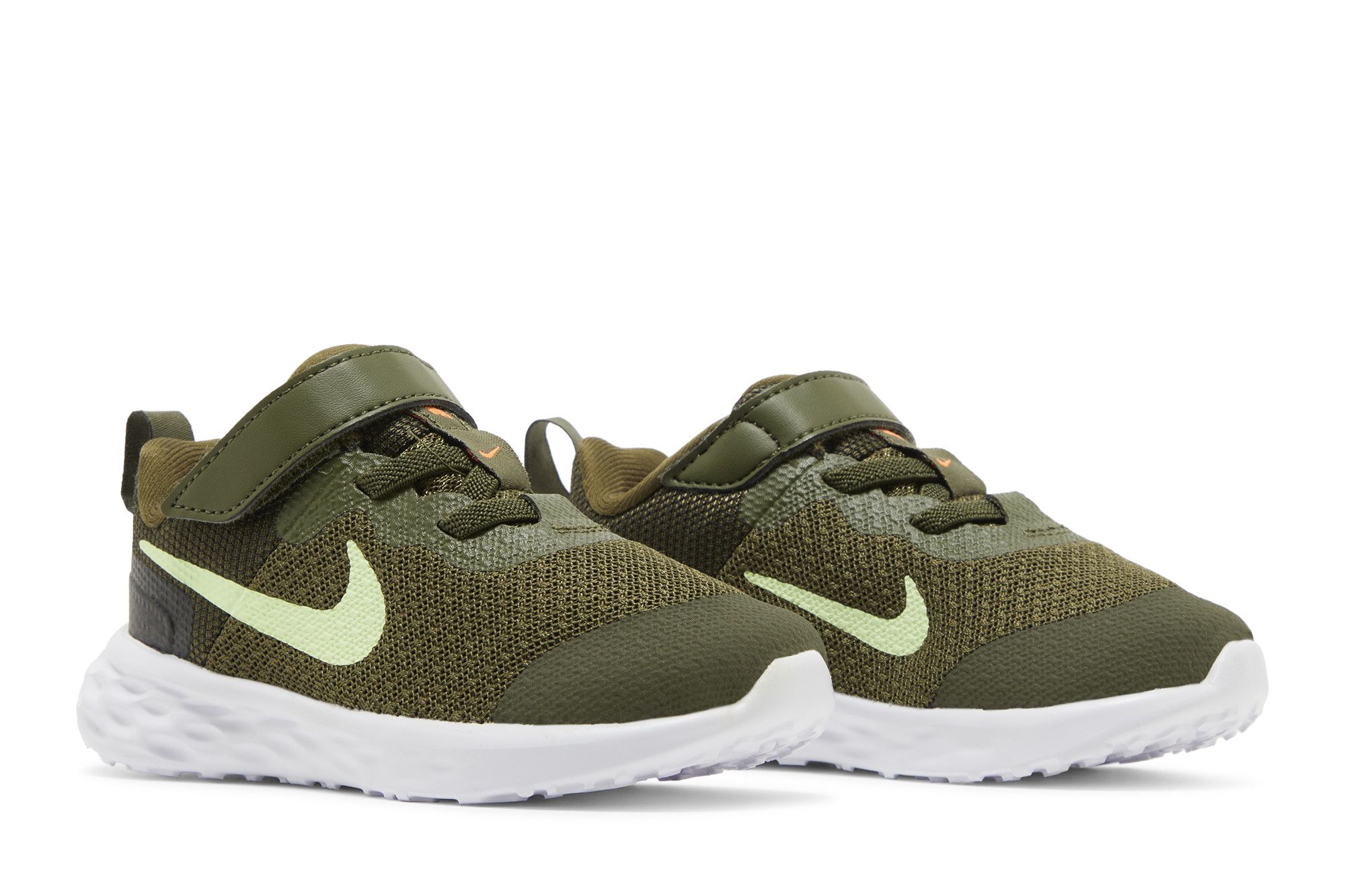 Cheap (TD) Nike Revolution 6 ''Vert Kaki Volt Tendre'' DD1094-300