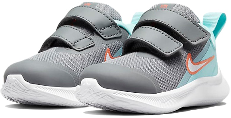 (TD) Sepatu Lari Nike Star Runner 3 Top Rendah Biru 'Abu-abu' DA2778-007 Lookbook (TD) Sepatu Lari Nike Star Runner 3 Top Rendah Biru 'Abu-abu' DA2778-007