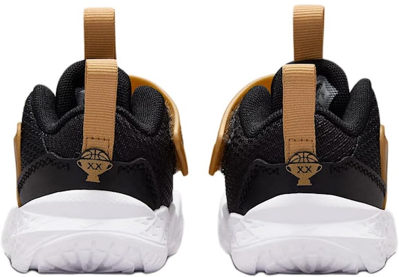 (Infant) Nike Team Hustle D12 'Black Metallic Gold' HF6281-003 Purchase (Infant) Nike Team Hustle D12 'Black Metallic Gold' HF6281-003