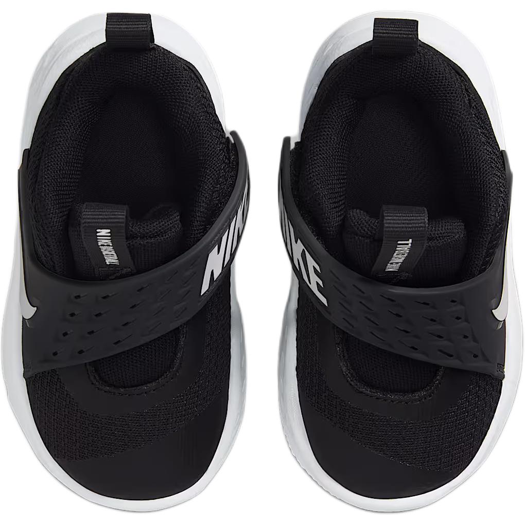 Shop (Infant) Nike Team Hustle D12 'Black White' HF6281-002