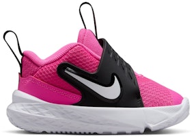 (Infant) Nike Team Hustle D12 'Laser Fuchsia' HF6281-600 (Infant) Nike Team Hustle D12 'Laser Fuchsia' HF6281-600