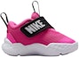 Order (TD) Nike Team Hustle D 12 Laser Fuchsia Hitam Putih HF6281-600