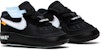 (Infant) Off-White x Nike Air Force 1 Low 'Hitam Putih' BV0854-001