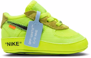 (Infant) Off-White x Nike Air Force 1 Low 'Volt' BV0854-700 (Infant) Off-White x Nike Air Force 1 Low 'Volt' BV0854-700