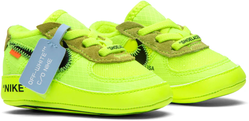 Infant Off White x Nike Air Force 1 Low Volt BV0854 700