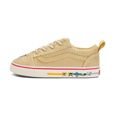 (TD) Vans Old Skool Elastic Lace One Piece 'Straw Multi'