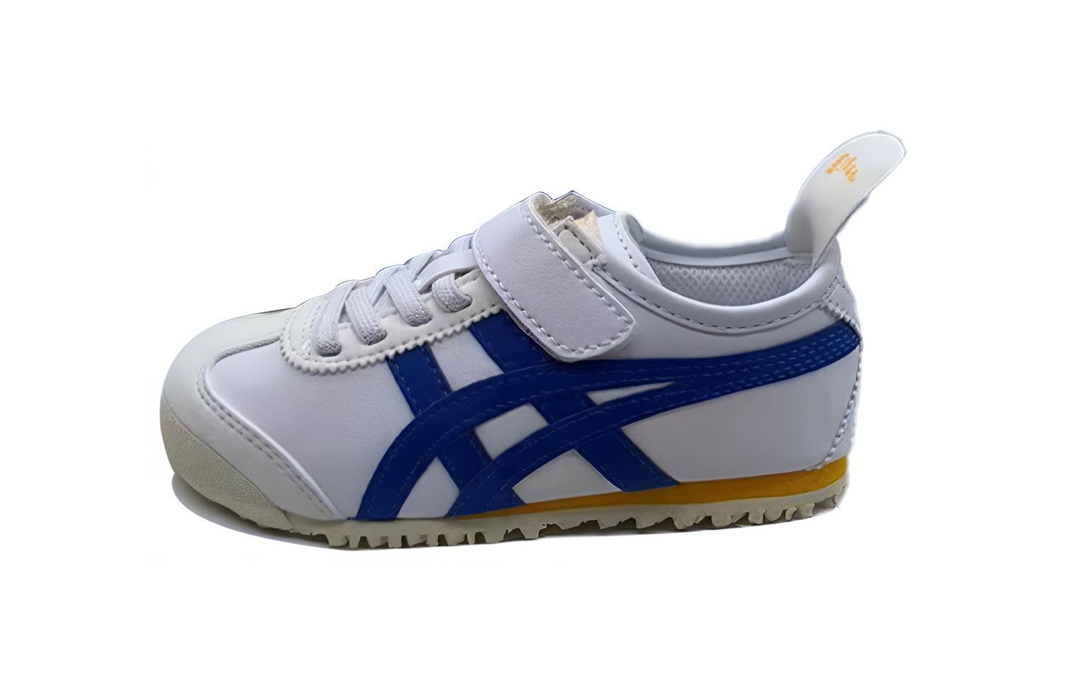 Buy (TD) Onitsuka Tiger Mexico 66 'Blanco Azul Amarillo Velcro' C8A3Y-3292