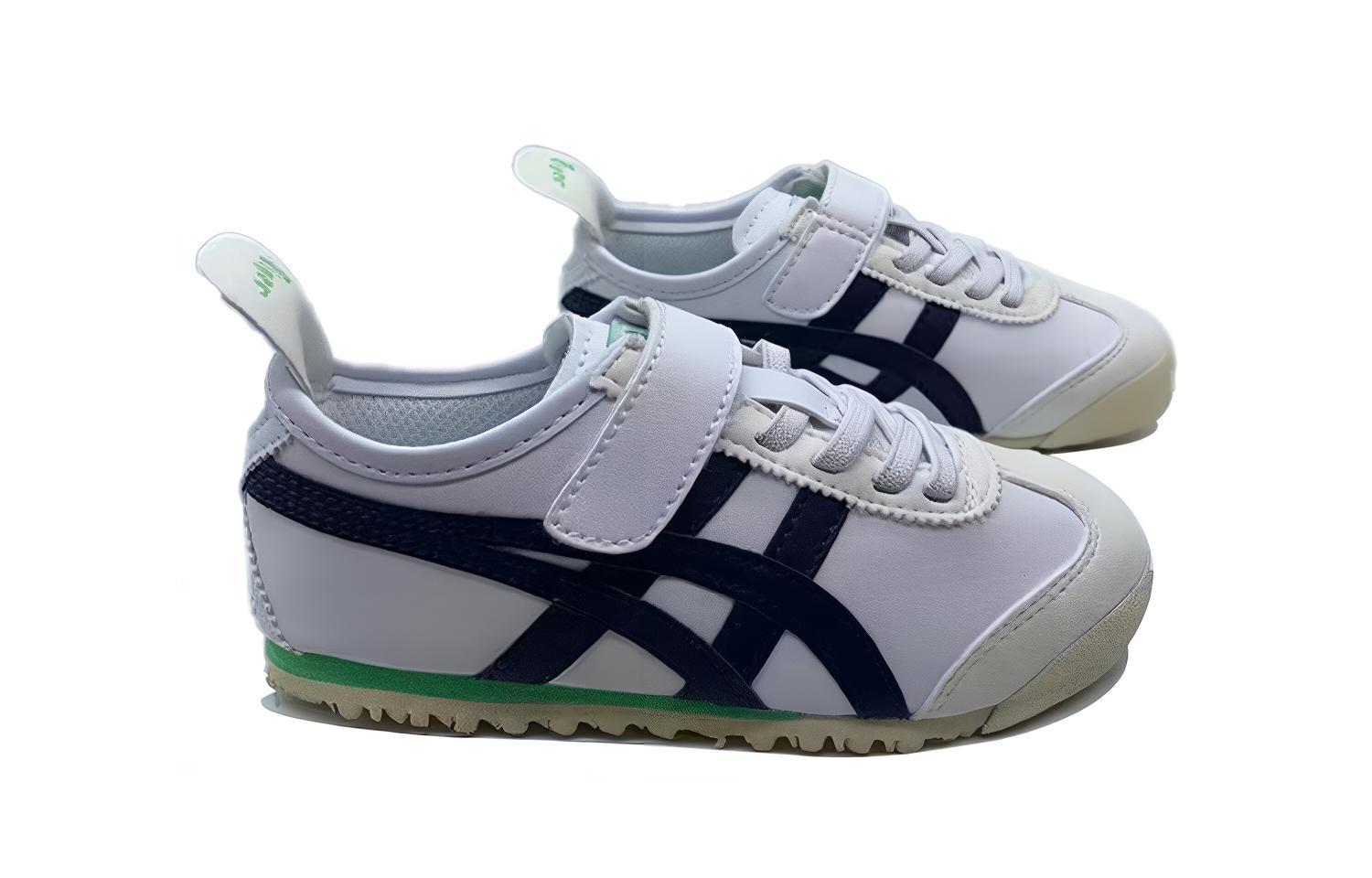 Lookbook (TD) 오니츠카타이거 멕시코 66 벨크로 (흰/남색) C8A3Y-3291