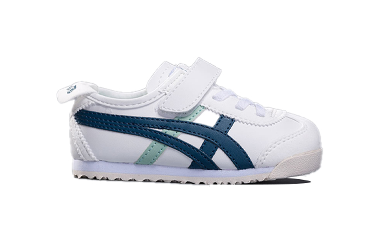 Order (TD) 오니츠카 타이거 멕시코 66 벨크로 '화이트/레이크 블루' C6B5Y-0145