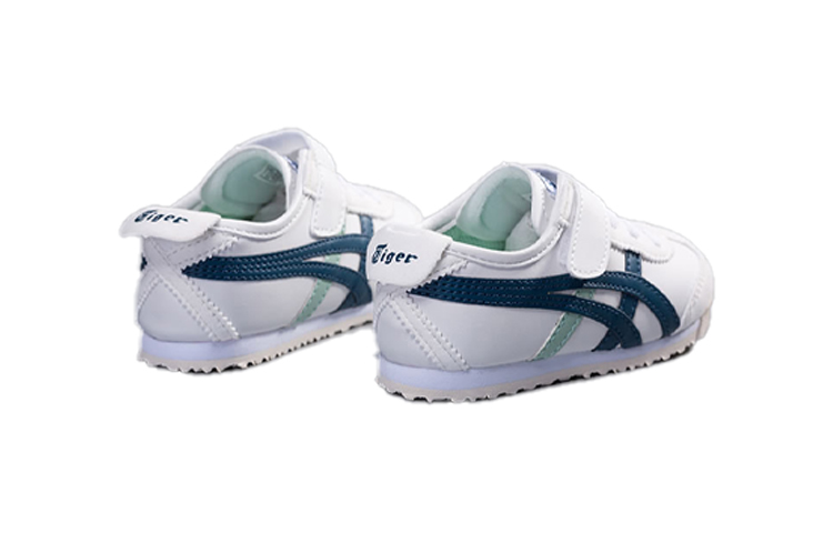 Shop (TD) 오니츠카 타이거 멕시코 66 벨크로 '화이트/레이크 블루' C6B5Y-0145