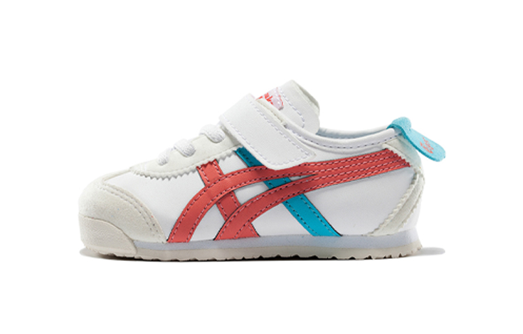 (Infant) Onitsuka Tiger Mexico 66 Velcro 'White Peach Red' C6B5Y-0176