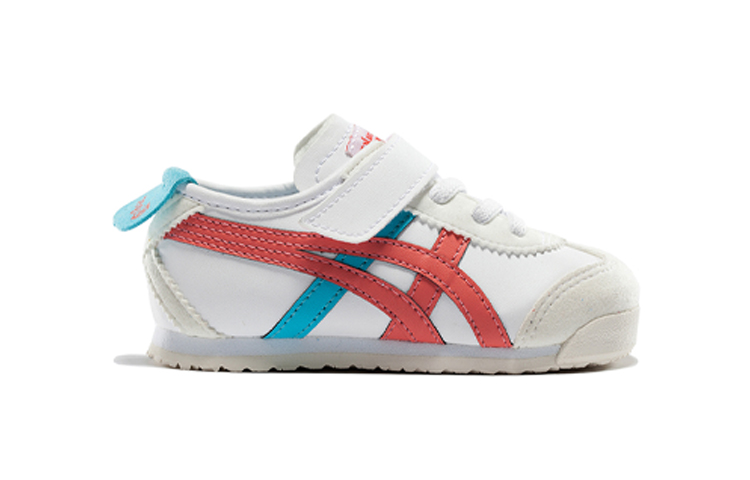 Order (TD) オニツカタイガー メキシコ66 ベルクロ 白桃赤 C6B5Y-0176