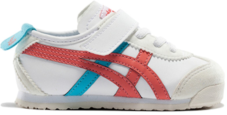 (TD) オニツカタイガー メキシコ66 ベルクロ 白桃赤 C6B5Y-0176 Order (TD) オニツカタイガー メキシコ66 ベルクロ 白桃赤 C6B5Y-0176