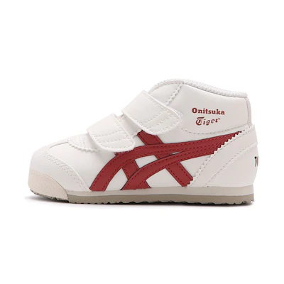 (Infant) Onitsuka Tiger Mexico Mid RNNR TS 'White Red'
