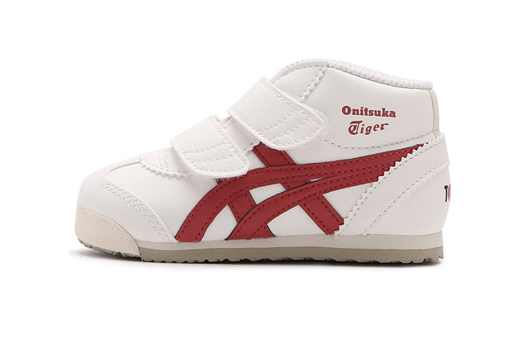 (Infant) Onitsuka Tiger Mexico Mid Runner TS 'White Red' 1184A133-101