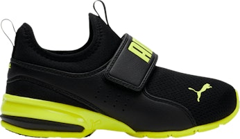 (Infant) Puma Axelion Slip-On 'Black Yellow Alert' 376751-02 (Infant) Puma Axelion Slip-On 'Black Yellow Alert' 376751-02