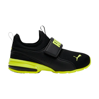 (Infant) Puma Axelion Slip-On 'Black Yellow Alert'