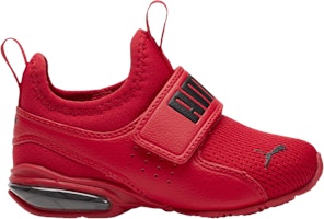 (Infant) Puma Axelion Slip-On 'High Risk Red Black' 390358-03 (Infant) Puma Axelion Slip-On 'High Risk Red Black' 390358-03
