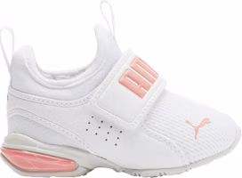(Infant) Puma Axelion Slip-On 'White Carnation Pink' 390358-01 (Infant) Puma Axelion Slip-On 'White Carnation Pink' 390358-01