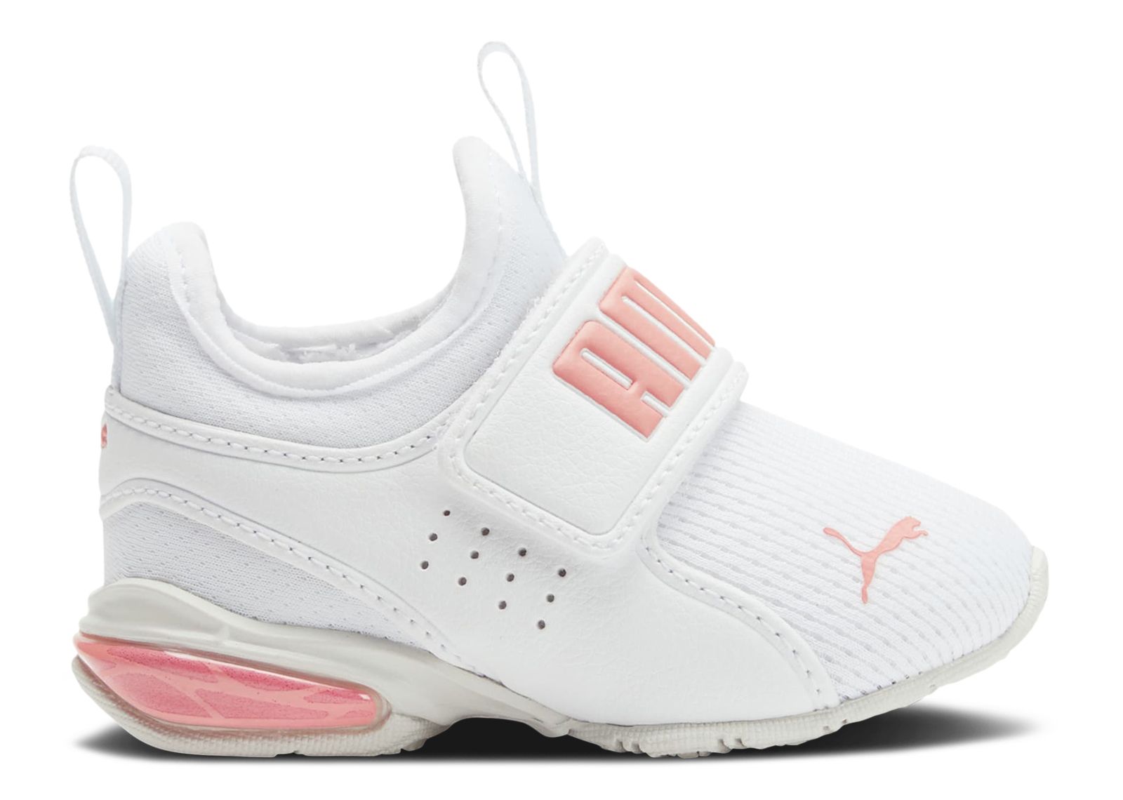 (Infant) Puma Axelion Slip-On 'White Carnation Pink' 390358-01