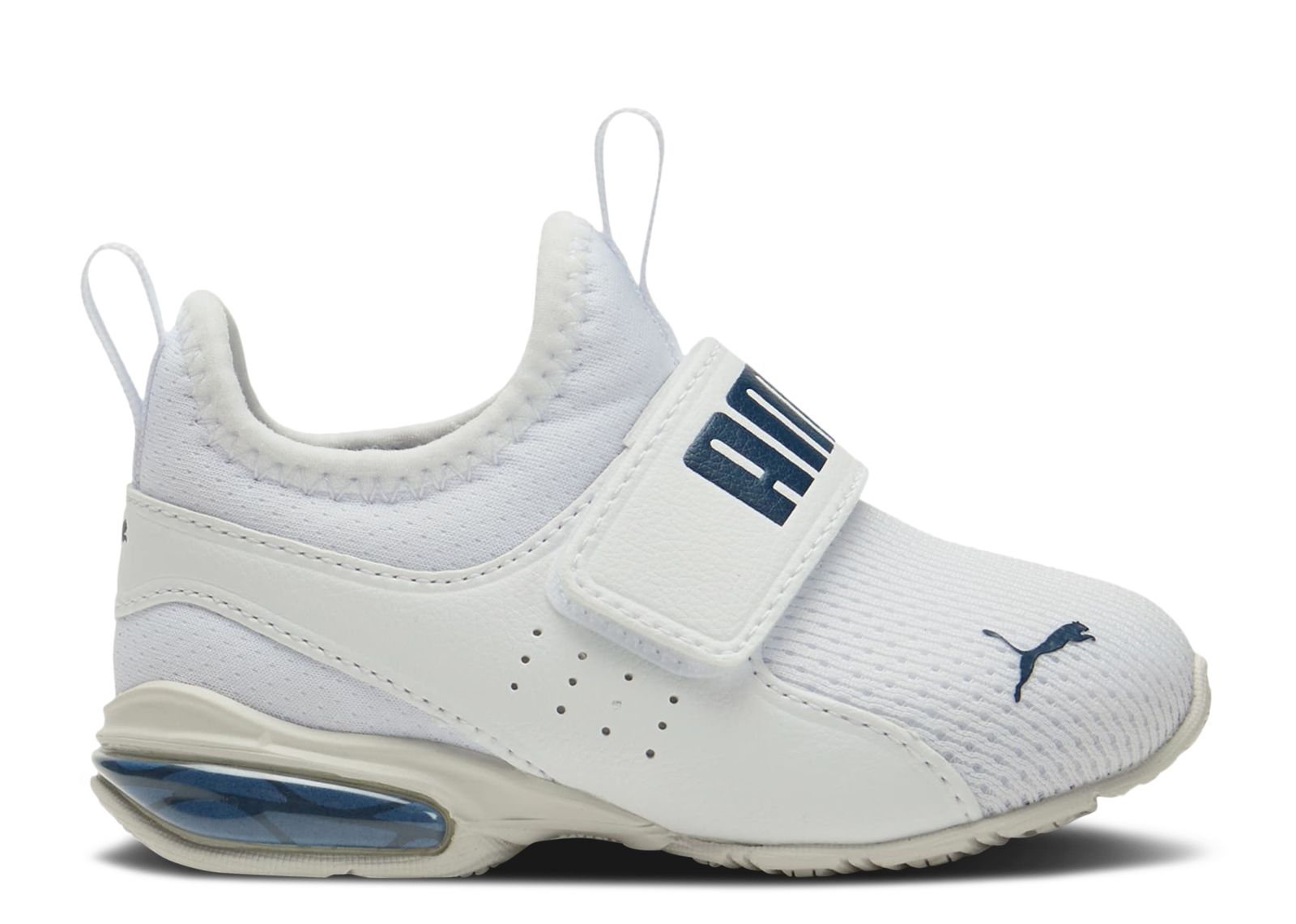 (Infant) Puma Axelion Slip-On 'White Marine Blue' 390358-08
