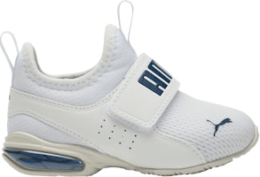 (Infant) Puma Axelion Slip-On 'White Marine Blue' 390358-08 (Infant) Puma Axelion Slip-On 'White Marine Blue' 390358-08