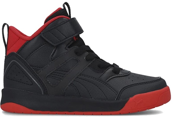 (TD) 彪马Backcourt中帮幼童鞋‘黑红’ 374409-03 Order (TD) 彪马Backcourt中帮幼童鞋‘黑红’ 374409-03