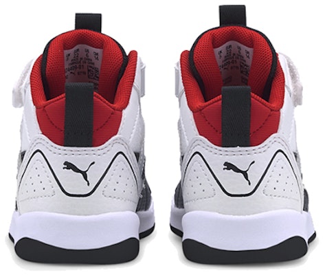 (Infant) Puma Backcourt Mid AC Inf 'White Red' 374409-01 Shop (Infant) Puma Backcourt Mid AC Inf 'White Red' 374409-01