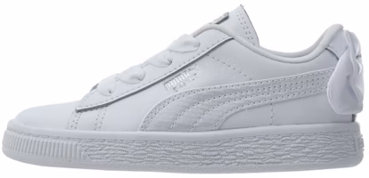 (Infant) Puma Basket Bow AC 'White' 367323-01 (Infant) Puma Basket Bow AC 'White' 367323-01