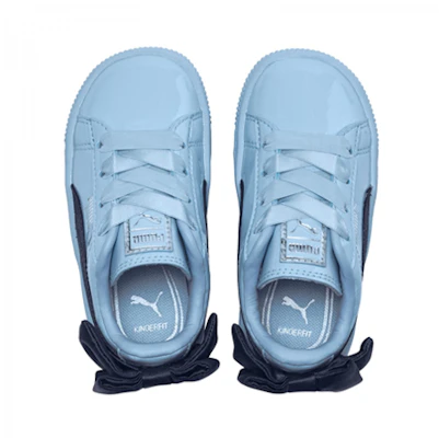 (TD) Puma Basket Bow Patent AC Kinder ''Blau'' 367623-01 Lookbook (TD) Puma Basket Bow Patent AC Kinder ''Blau'' 367623-01