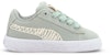(TD) Puma Basket Canvas 'Hijau Kanak-Kanak' 374302-03