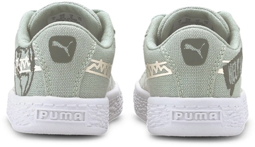 (TD) Puma Basket Canvas 'Hijau Kanak-Kanak' 374302-03 Shop (TD) Puma Basket Canvas 'Hijau Kanak-Kanak' 374302-03