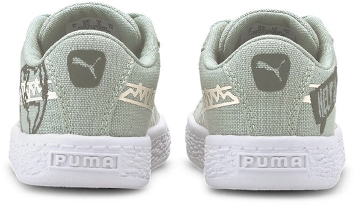 (TD) (嬰兒)Puma Basket 帆布 '綠色幼兒' 374302-03 374302-03 Shop (TD) (嬰兒)Puma Basket 帆布 '綠色幼兒' 374302-03 374302-03
